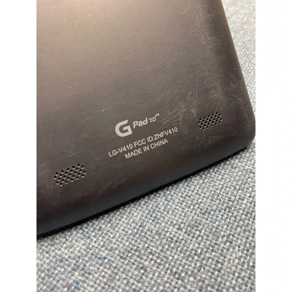 LG G Pad 7.0 LTE AT&T Black Tablet 16GB LG-V410 7-Inch Android WiFi 4G Tested